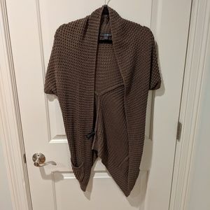 Knit cardigan sweater